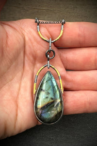 Labradorite Pompeii Necklace