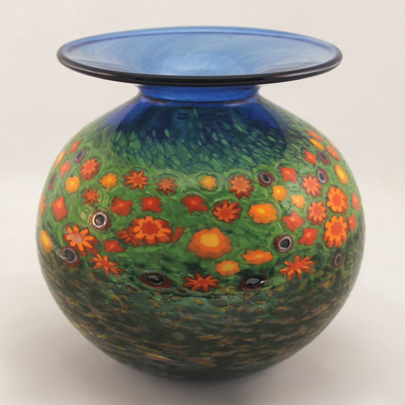 Poppy Puffer Vase
