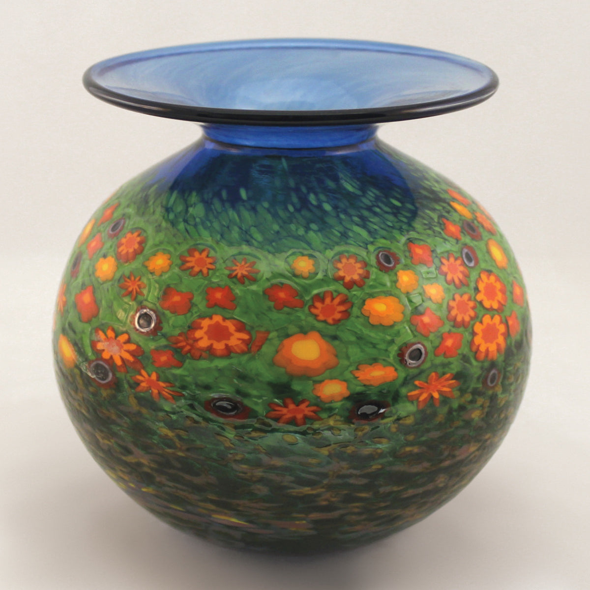 Poppy Puffer Vase