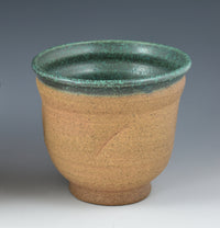 Stoneware Green Bowl 9