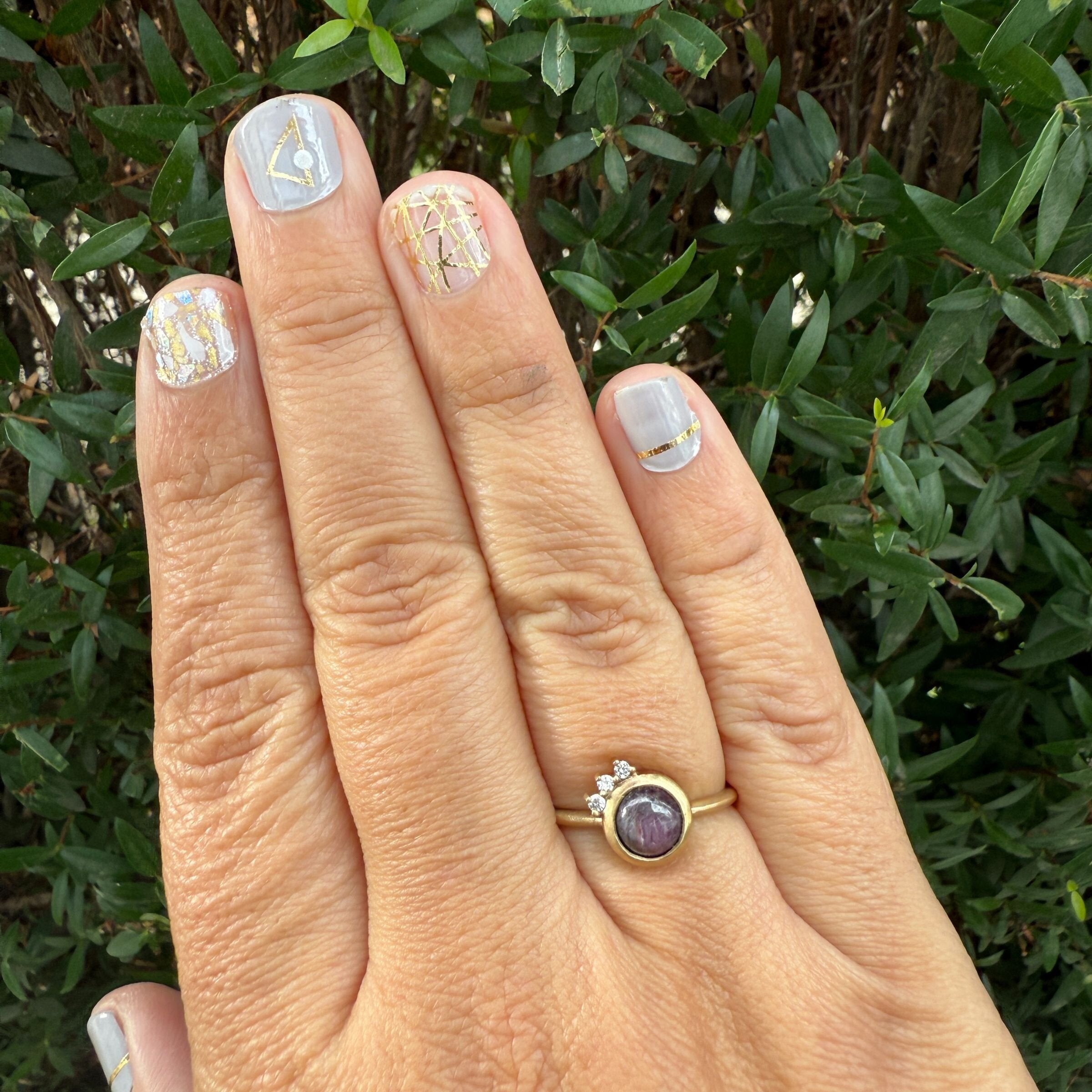 Ruby and Diamond Rhiannon Ring
