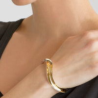 Undulated Cuff Bracelet