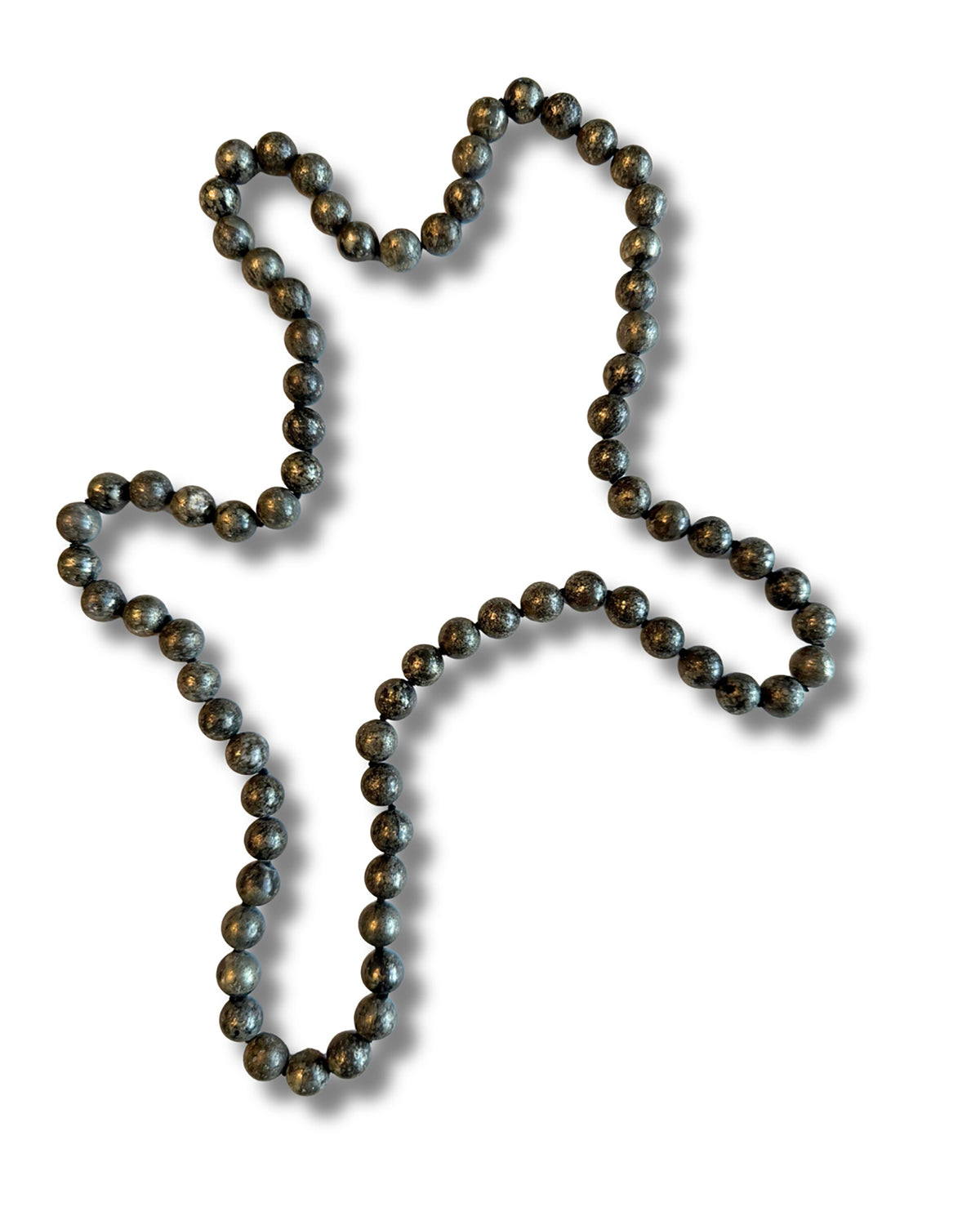 Infinity Pyrite Necklace