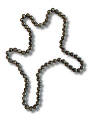 Infinity Pyrite Necklace