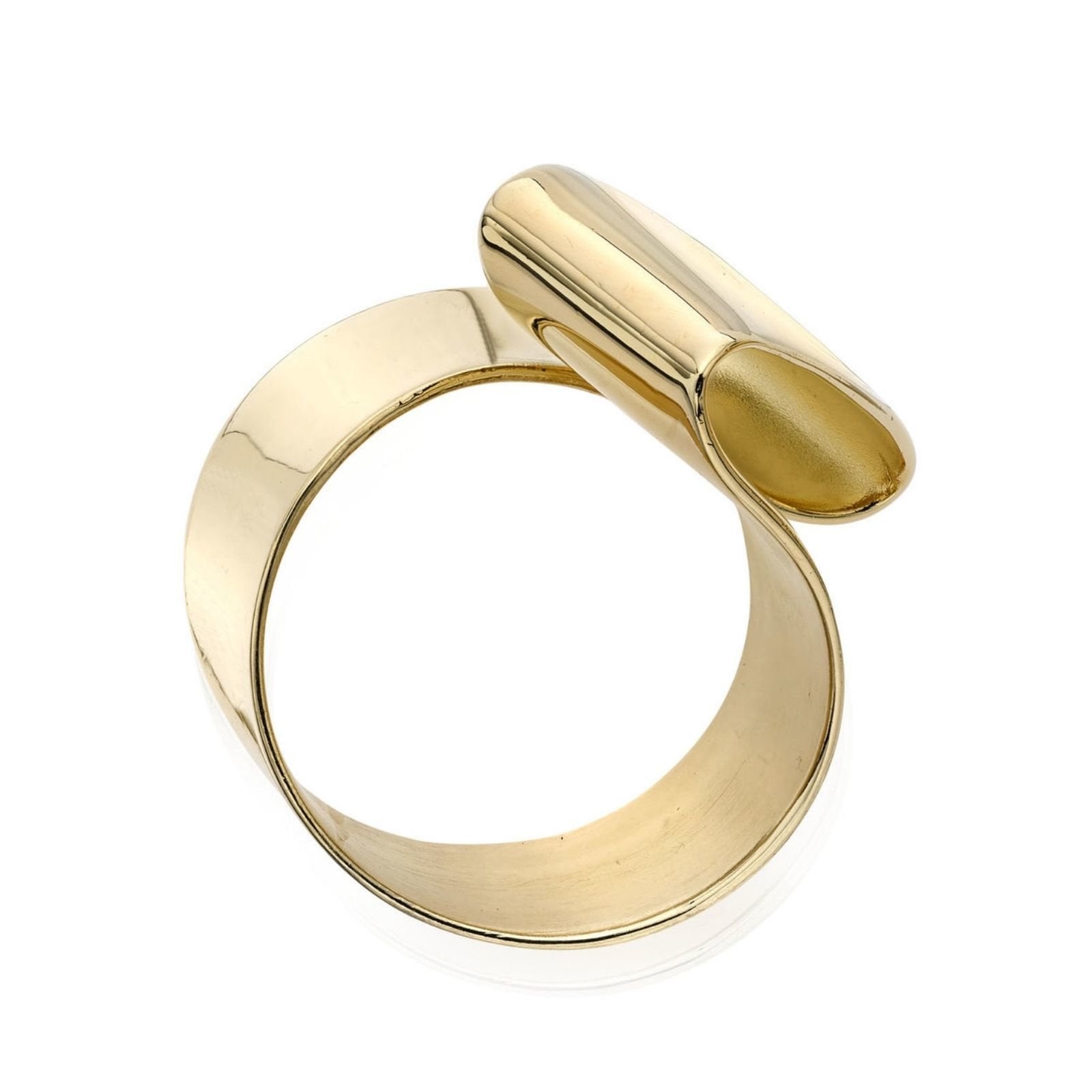 14k gold plated brass