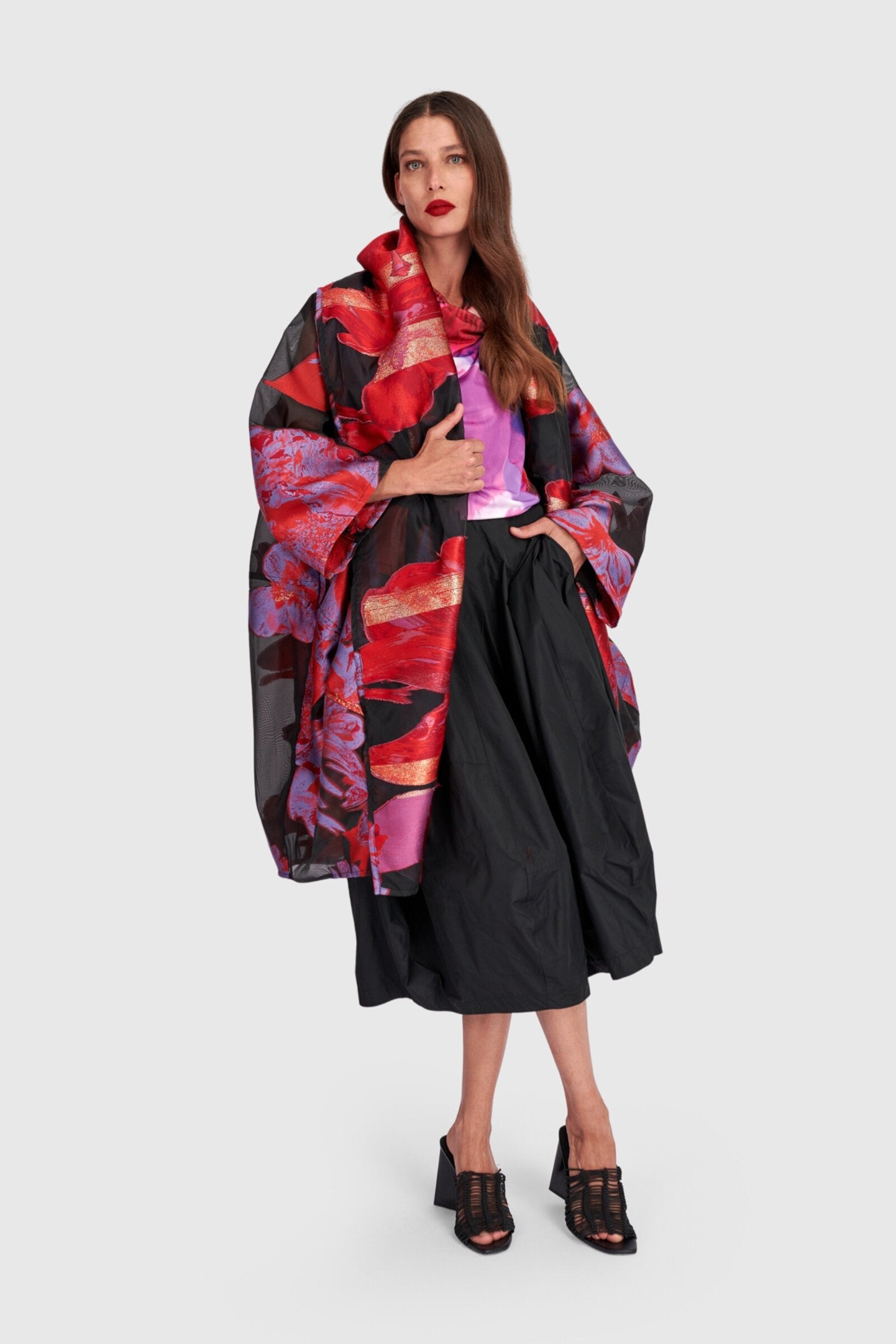 Red/Purple Floral