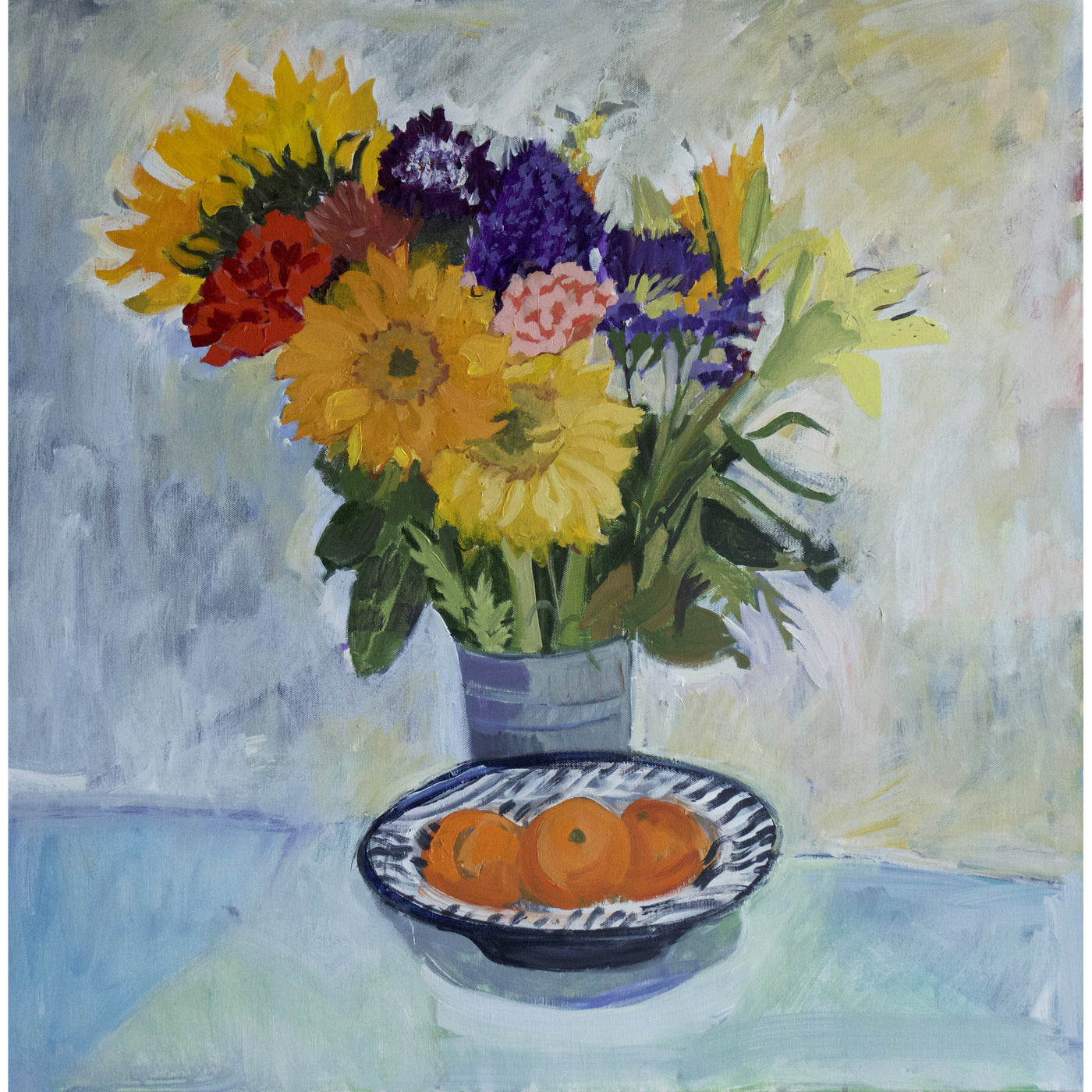 Oranges, Sunflowers, Etc