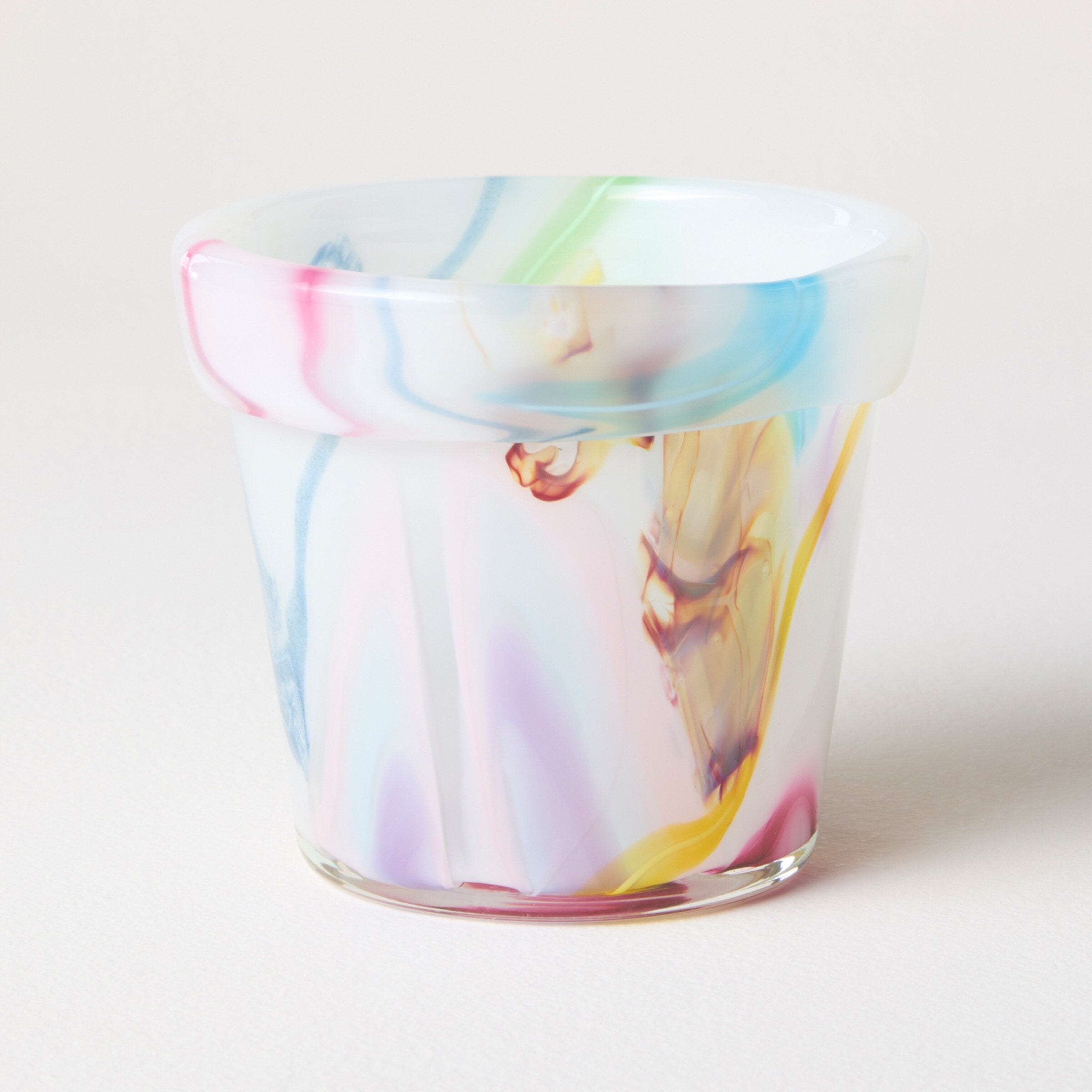 Glass Party Planter Pots