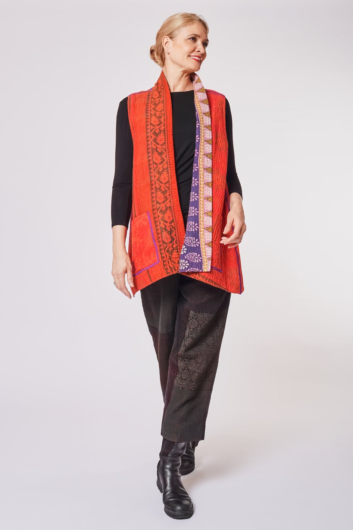 Short Kimono Vest #2