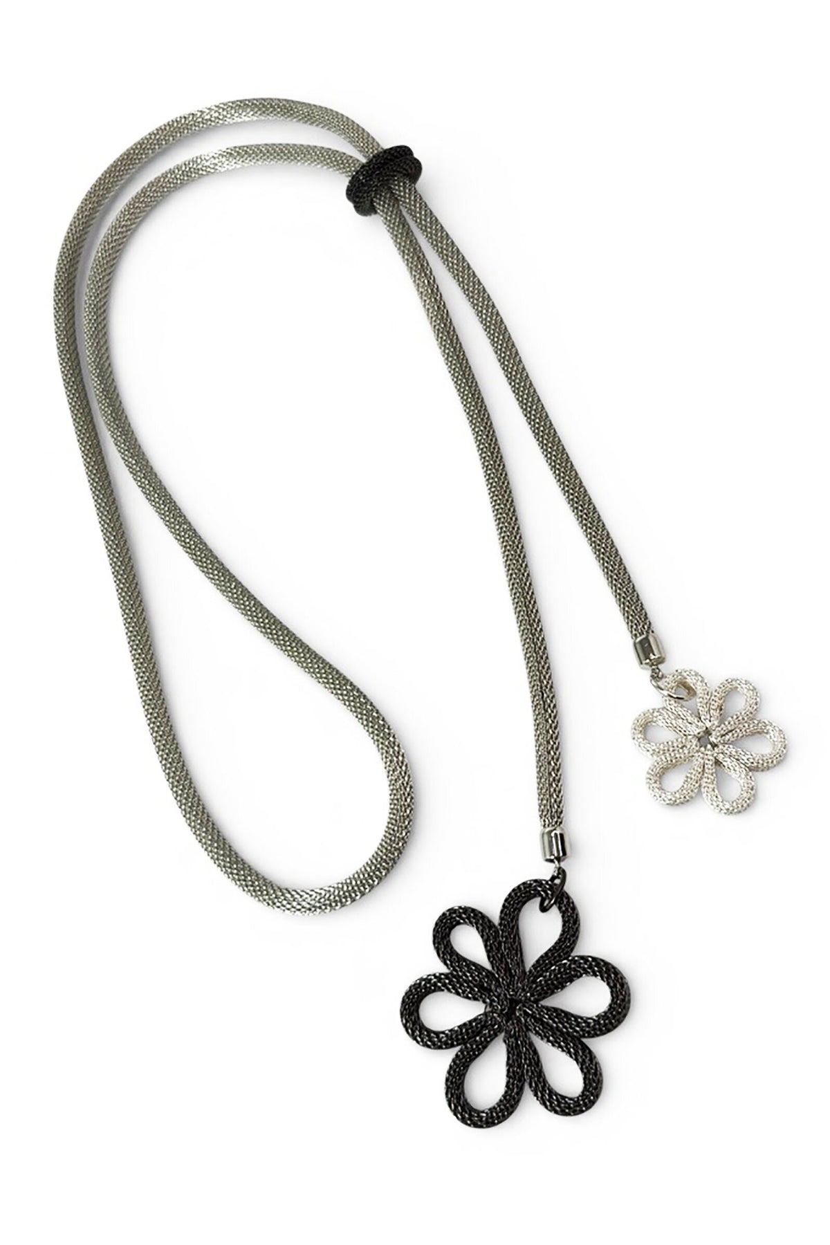 Rhodium, Black & Silver