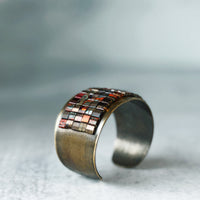 Fall Flurry Mosaic Cuff