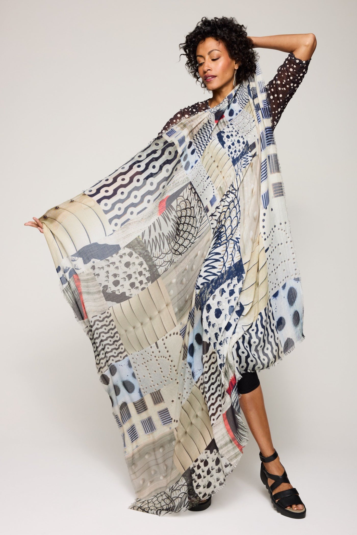C'est La Vie Silk Modal Scarf