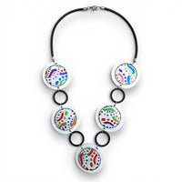 Kaleidoscope Cascade Statement Necklace