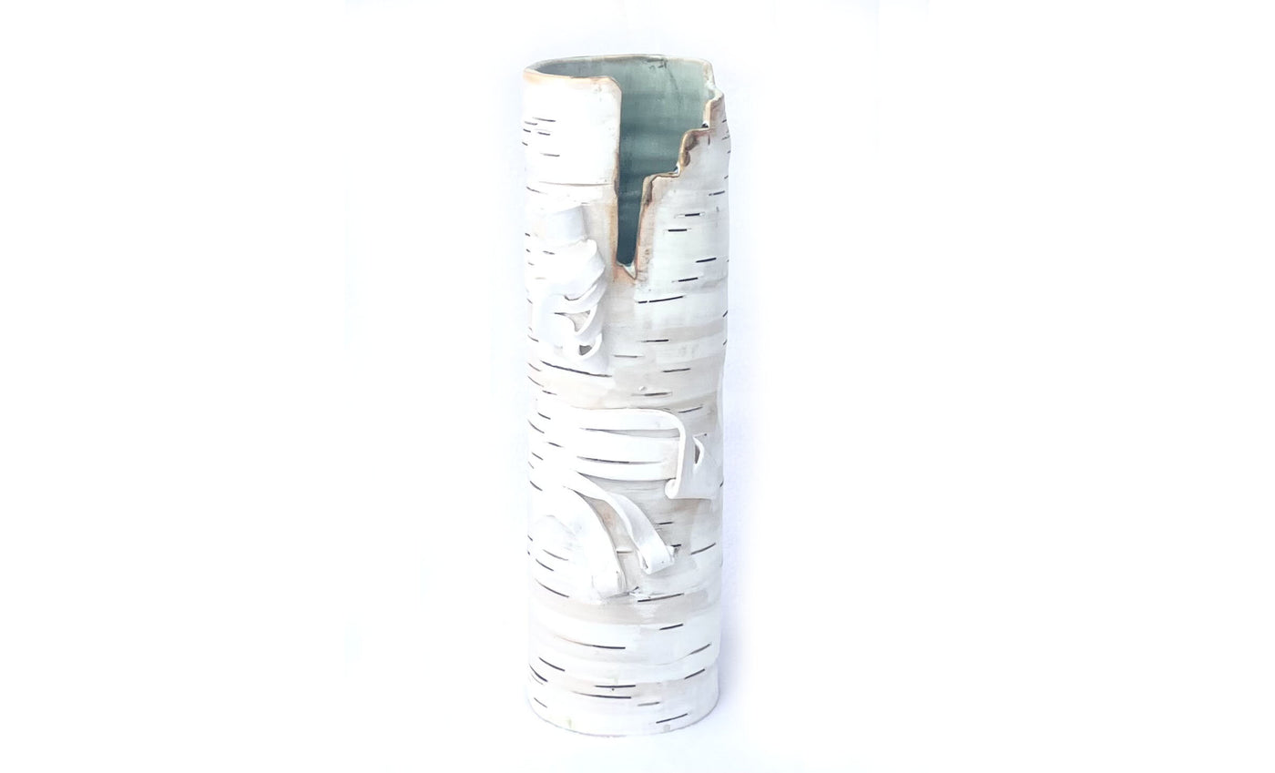 Elegant Birch Vase