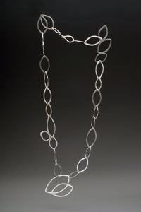 Flat Leaf Chain Necklace