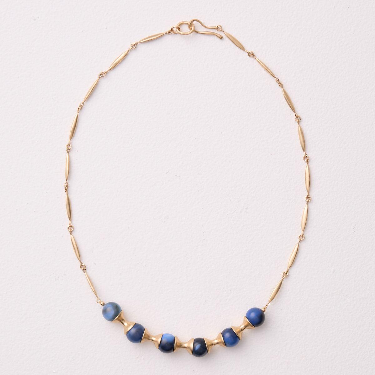 Asawa Bronze Storm Agate Necklace