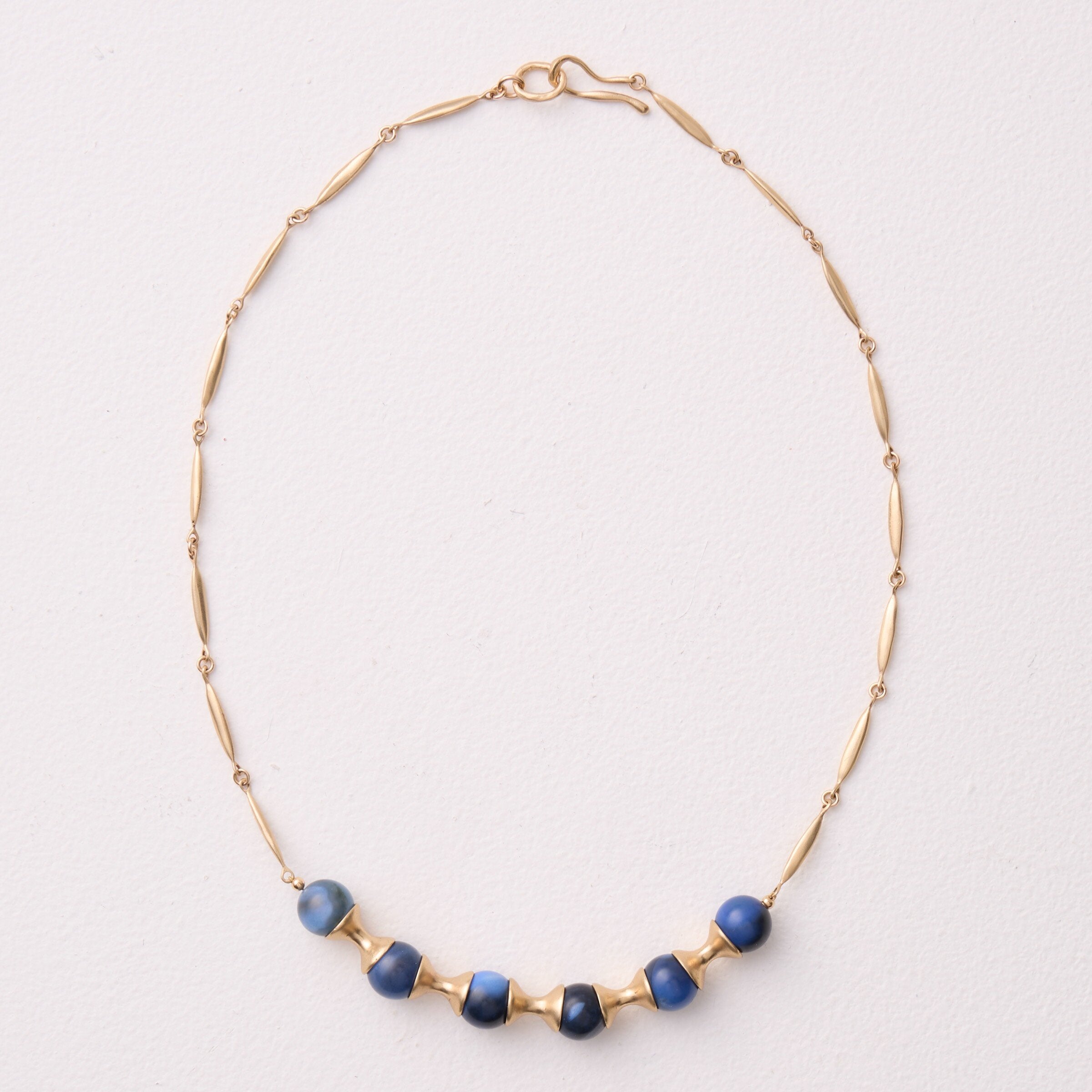 Asawa Bronze Storm Agate Necklace