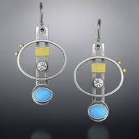 White Sapphire & Turquoise