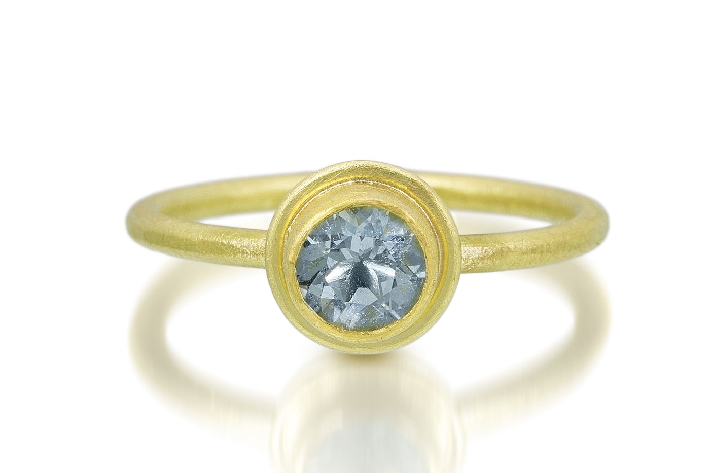 Aquamarine Stacking Ring
