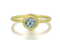 Aquamarine Stacking Ring