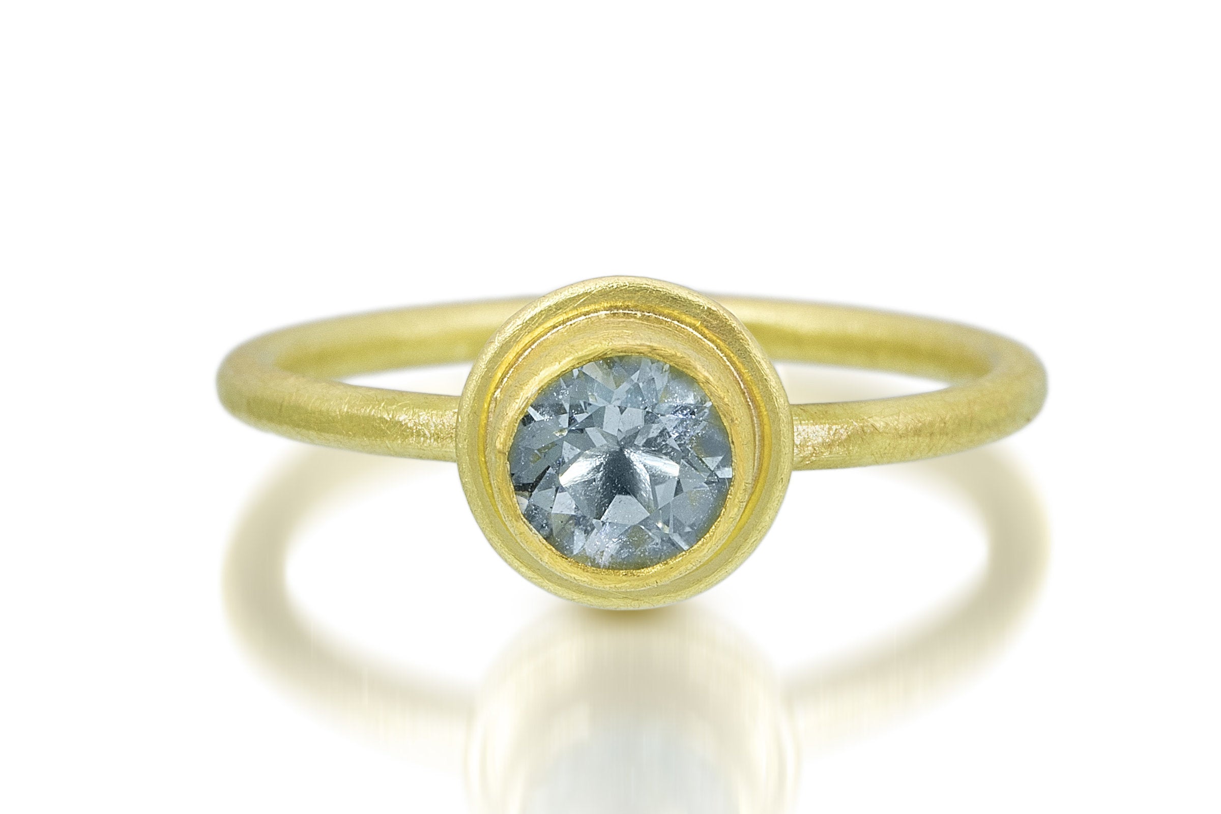 Aquamarine Stacking Ring