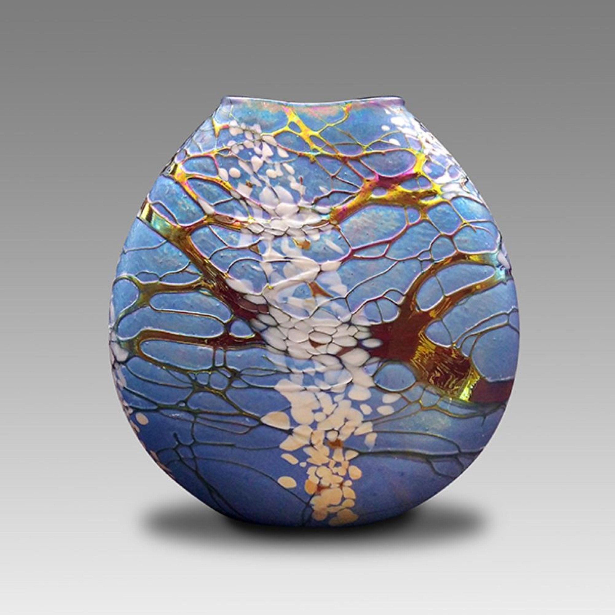 Magnolia Flat Vase