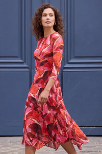 Crushed Mesh Laurel Dress