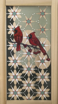 Cardinals and Snowflakes