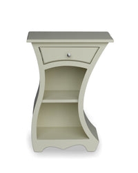 left handed, antique white