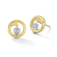 Curl Stud Earrings