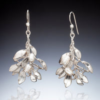 Leaf Bouquet Dangle Earrings | Photo by Ralph Gabriner