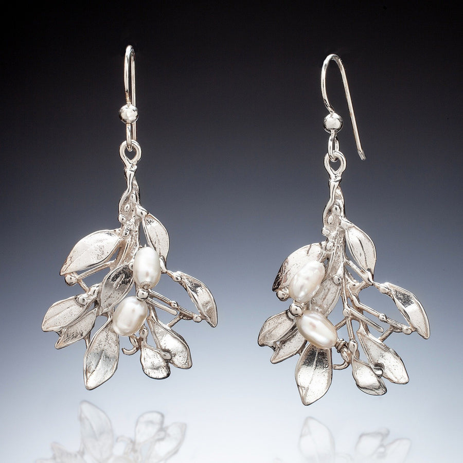 Leaf Bouquet Dangle Earrings | Photo by Ralph Gabriner