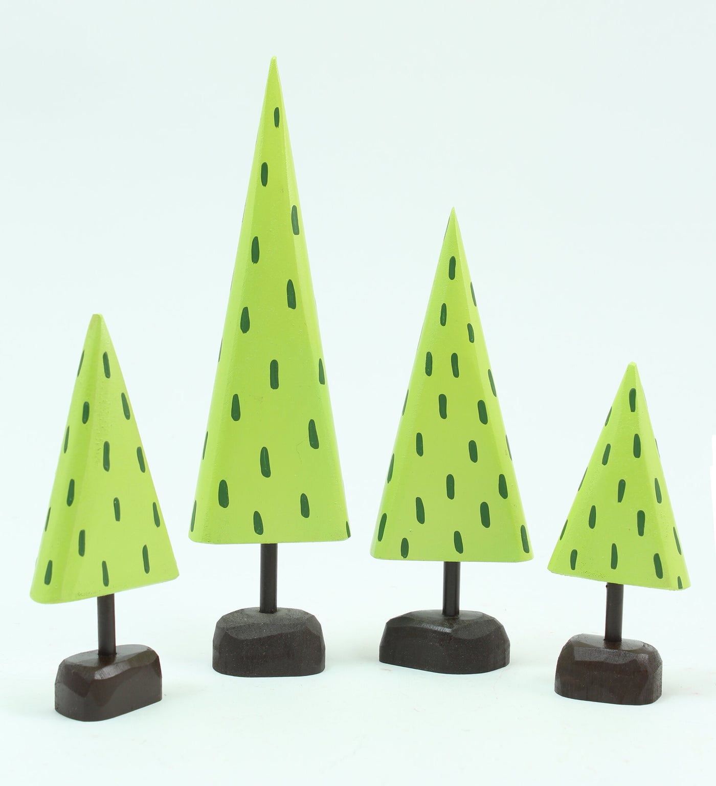 Light Green, Set of Four