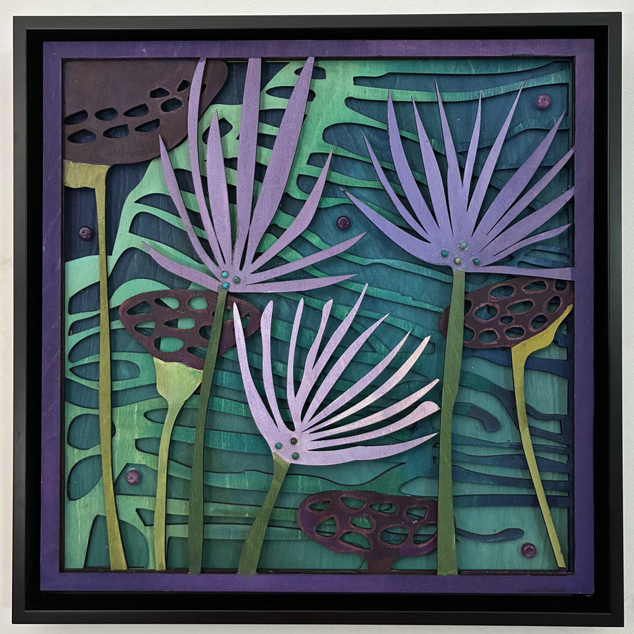 Water Lilies in Lavender