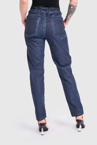 Washed Navy Ventura Drawstring Pant