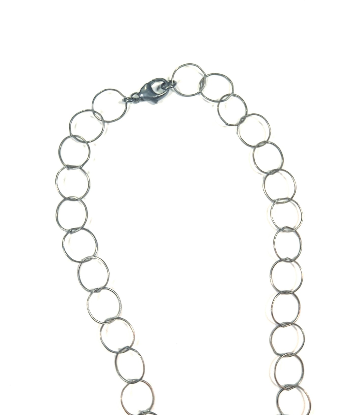 Black Rutile Orbit Necklace