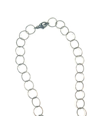 Black Rutile Orbit Necklace