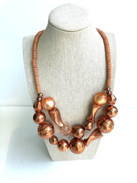 Chunky Copper Necklace