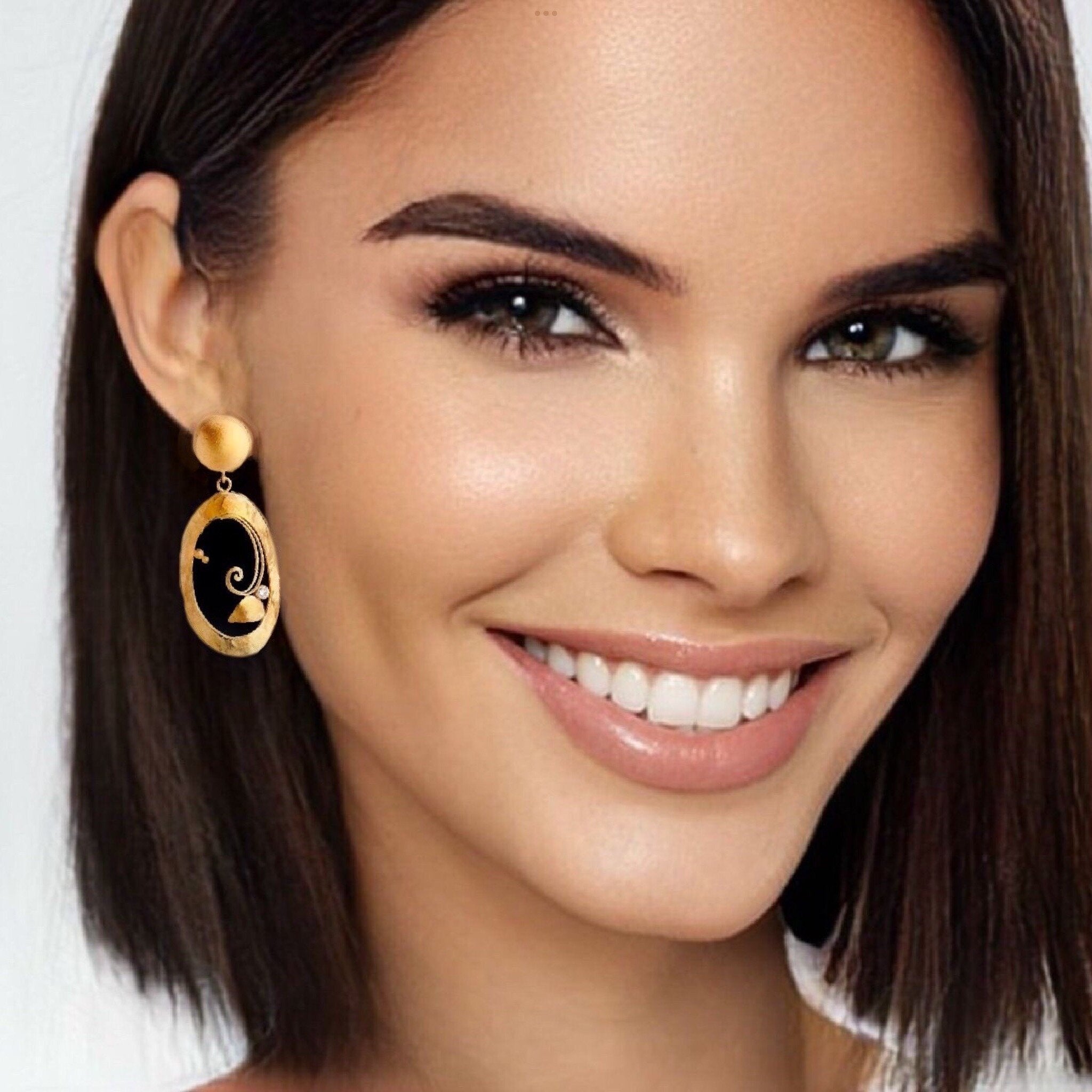 Filigree Hoop Earrings
