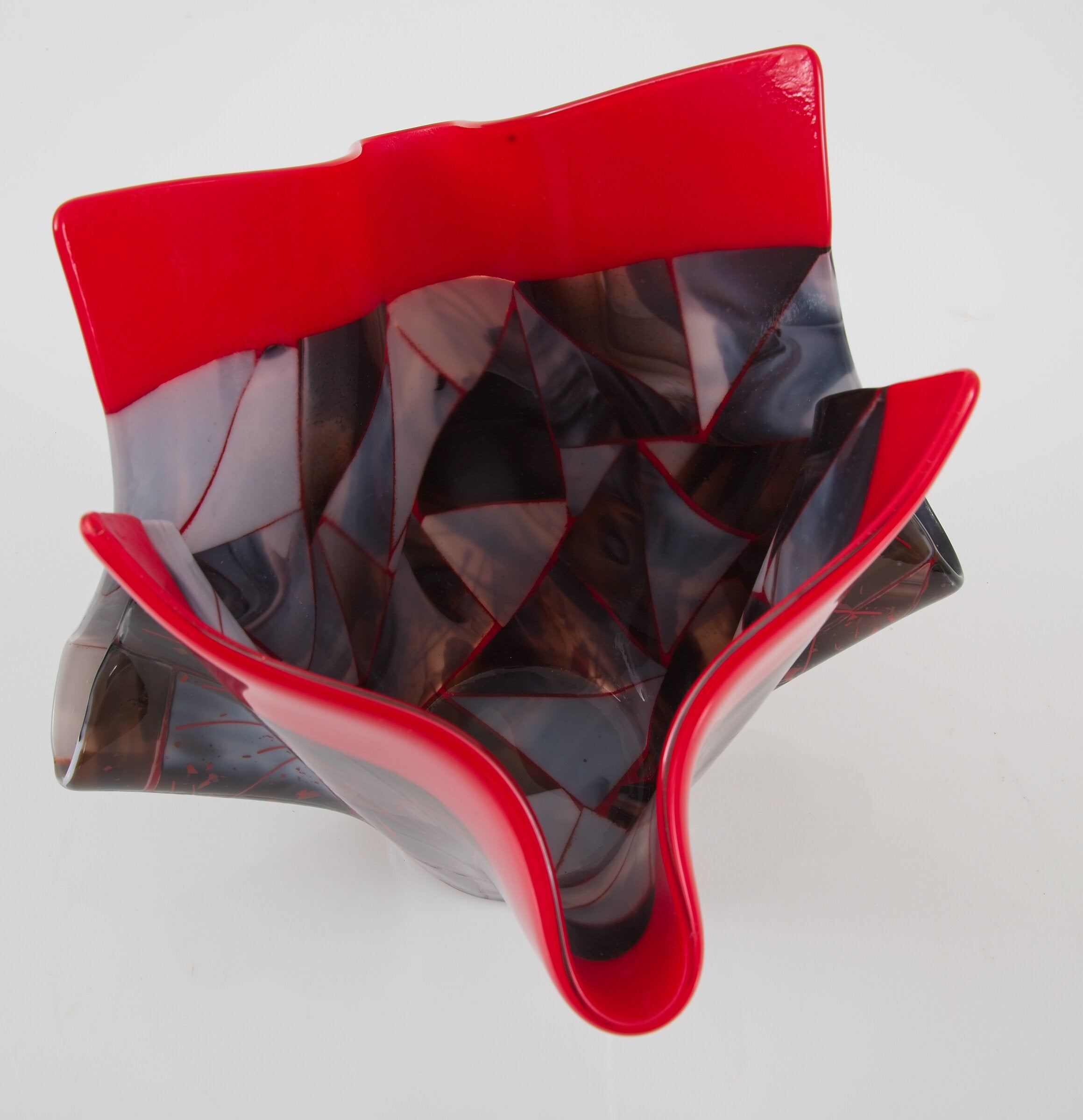 Earth and Fire Art Glass Vessel
