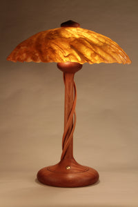 Dark Amber Sunburst Shade 