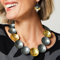 Moon in Orbit Necklace