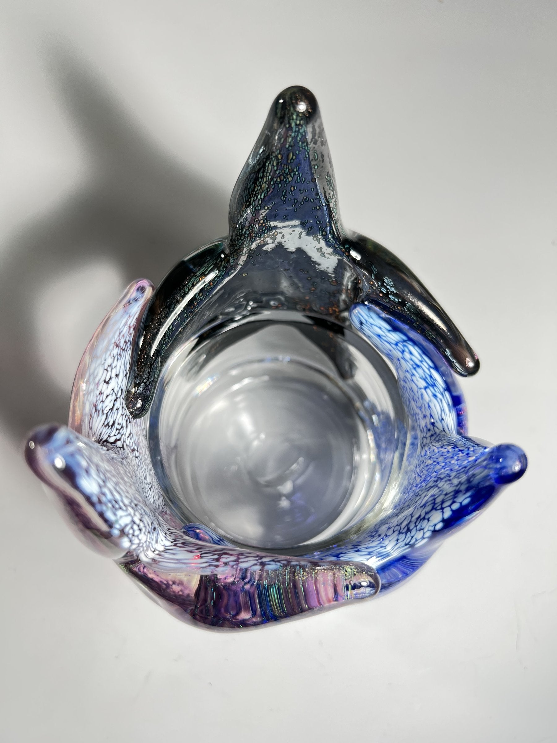 Dichroic Starfish Votive