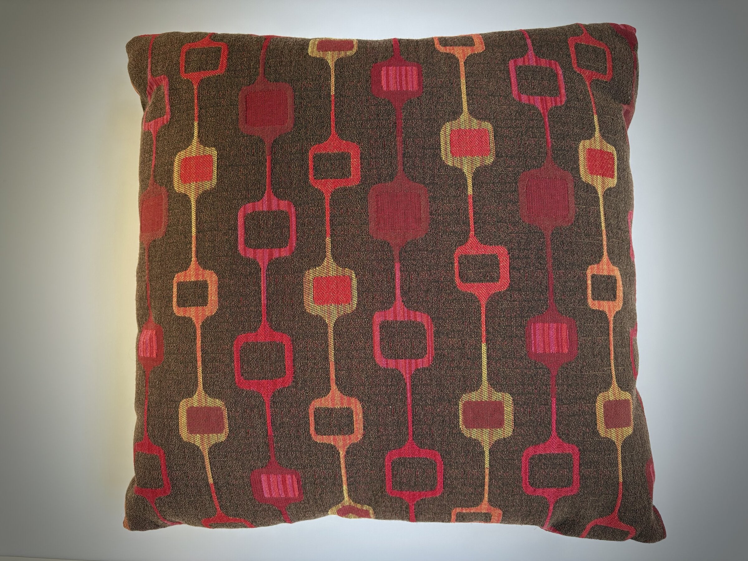 Mid Century Modern Motif Pillow