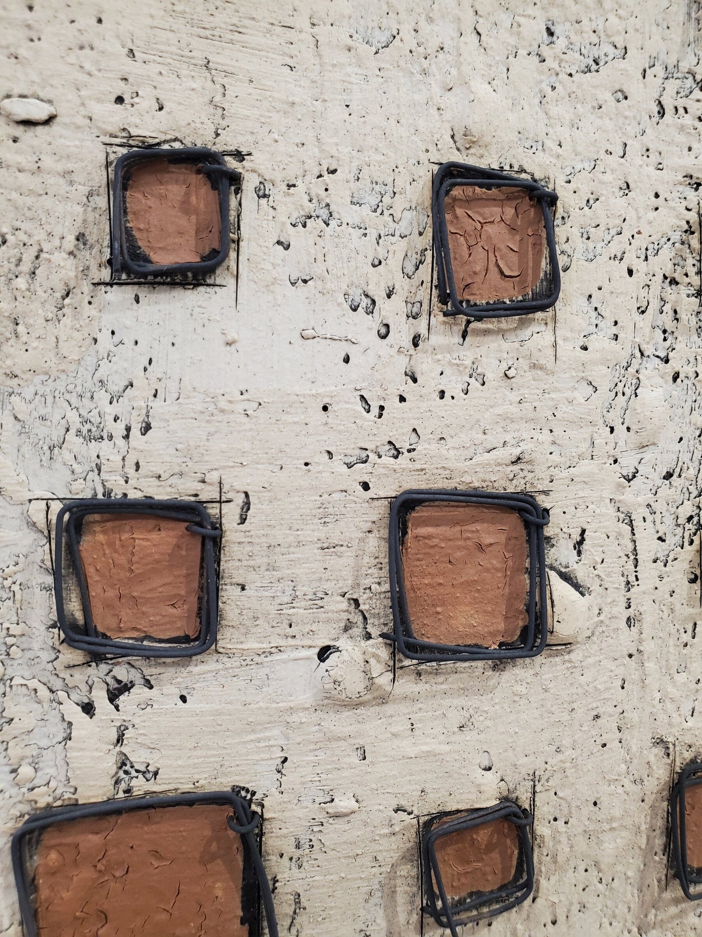  Wire Squares Tan