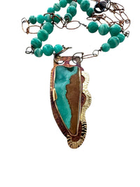Rushing Ocean Surf Necklace