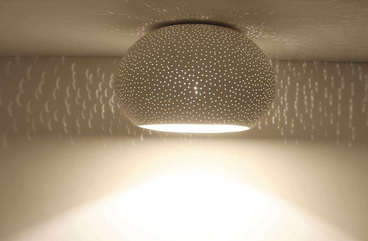 Claylight Flush Mount Dots