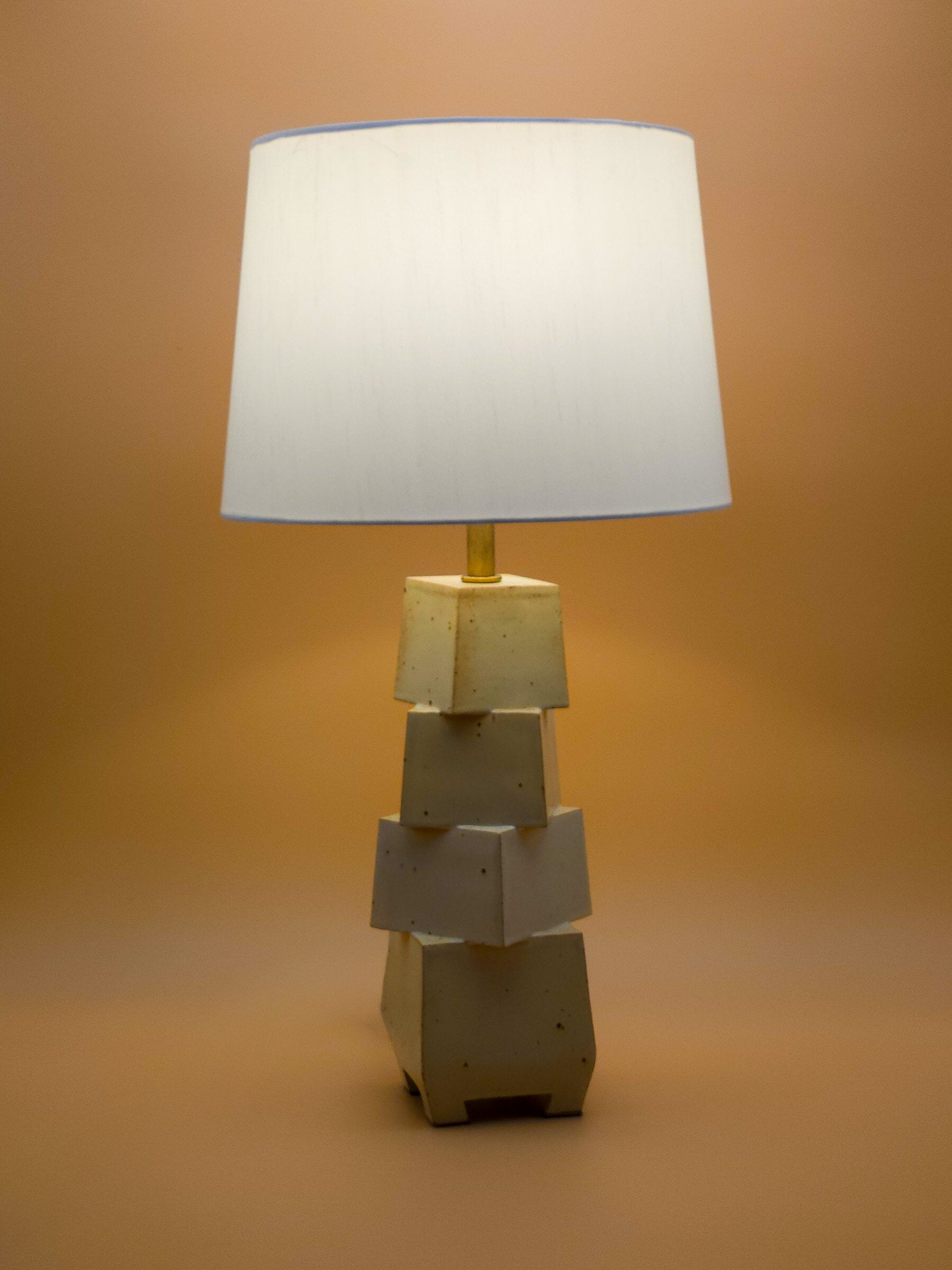 Boxes Stoneware Table Lamp