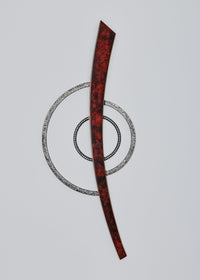 Life's Journey in Crimson