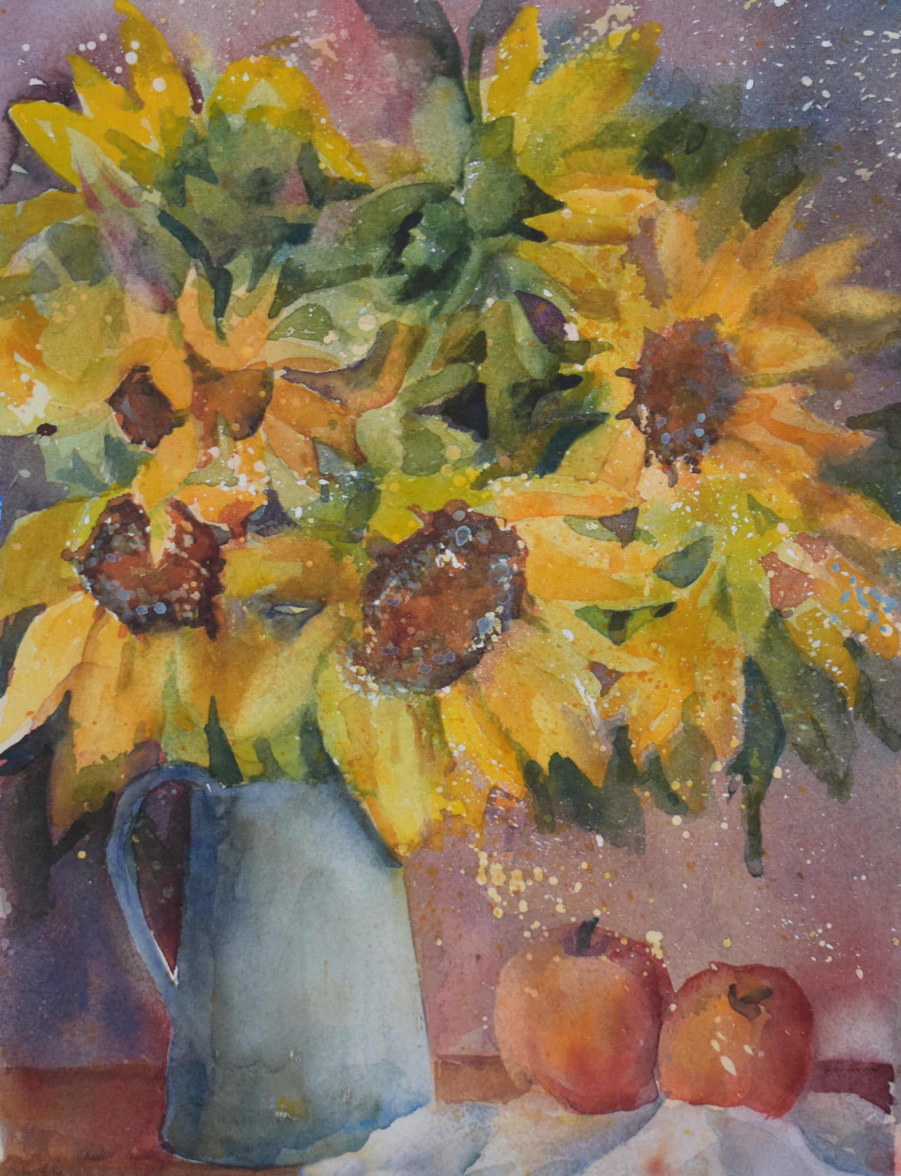 Sunshine and a Blue Vase